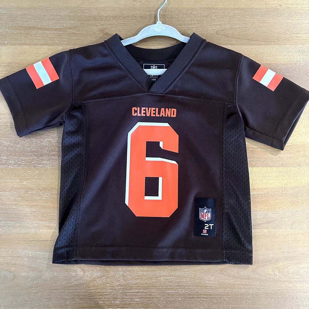 NFL Team Apparel Cleveland Browns Baker Mayfield #6 Jersey Toddler 2T